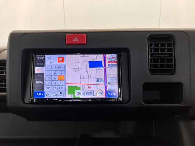 ハイゼットトラックＥＸＴワンオーナー　４ＷＤ　社外ナビ　純正ＥＴＣ　社外ドライブレコーダー　社外バックモニター　作業灯　ＬＥＤヘッドバルブ　キーレスエントリー　取扱説明書　メンテナンスノート（香川県）の中古車