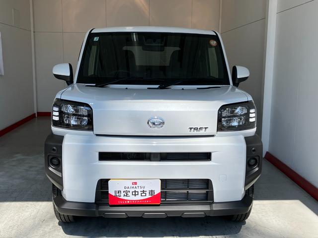 タフトＸワンオーナー　バックモニター対応カメラ　電動パーキングブレーキ　オートブレーキホールド　ＬＥＤヘッドランプ　スマートキー　スマアシ　カーペットマット　バイザー　取扱説明書　メンテナンスノート（香川県）の中古車