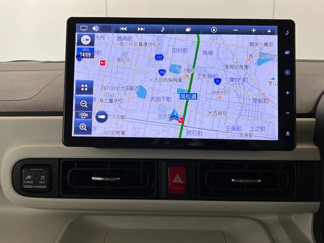 ムーヴキャンバスストライプスＧターボワンオーナー　ターボ　純正ナビ　純正ドライブレコーダー　バックモニター　運転席・助手席シートヒーター　両側パワースライドドア　アダプティブクルーズコントロール　ホッとカップホルダー　スマートキー（香川県）の中古車