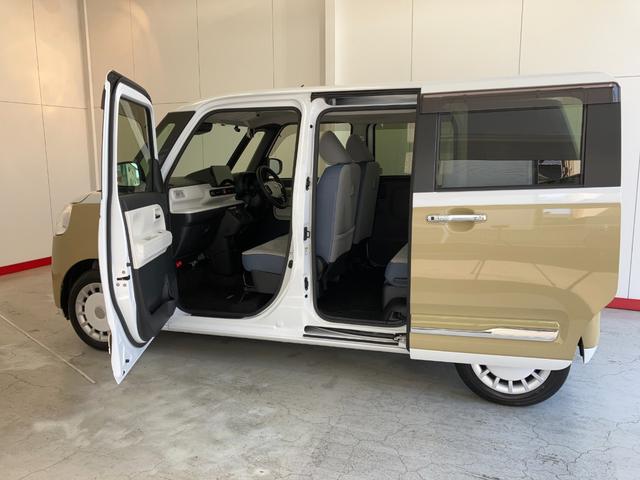 ムーヴキャンバスストライプスＧターボワンオーナー　ターボ　純正ナビ　純正ドライブレコーダー　バックモニター　運転席・助手席シートヒーター　両側パワースライドドア　アダプティブクルーズコントロール　ホッとカップホルダー　スマートキー（香川県）の中古車
