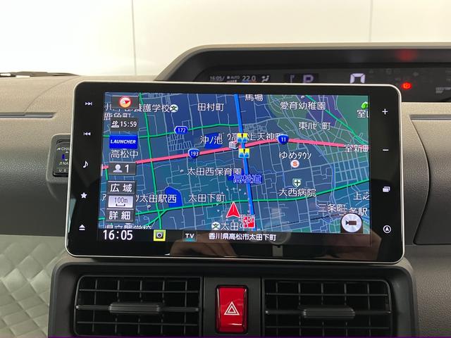 タントＸ　スマートパノラマパーキングパックワンオーナー　純正ナビ　純正ドライブレコーダー　パノラマモニター　両側パワースライドドア　運転席・助手席シートヒーター　スマアシ　ＬＥＤヘッドランプ　オートライト　スマートキー（香川県）の中古車
