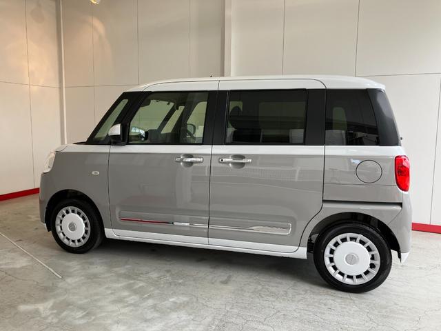 ムーヴキャンバスストライプスＧワンオーナー　バックモニター対応カメラ　両側パワースライドドア　運転席・助手席シートヒーター　電動パーキングブレーキ　オートブレーキホールド　ホッとカップホルダー　ＬＥＤヘッドランプ　スマートキー（香川県）の中古車