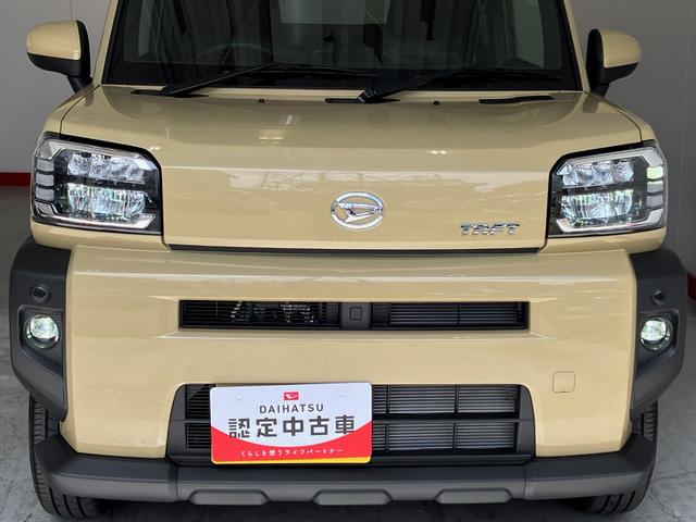 タフトＧターボワンオーナー　バックモニター対応カメラ　アダプティブクルーズコントロール　電動パーキングブレーキ　オートブレーキホールド　運転席・助手席シートヒーター　純正１５インチアルミホイール　スマートキー（香川県）の中古車