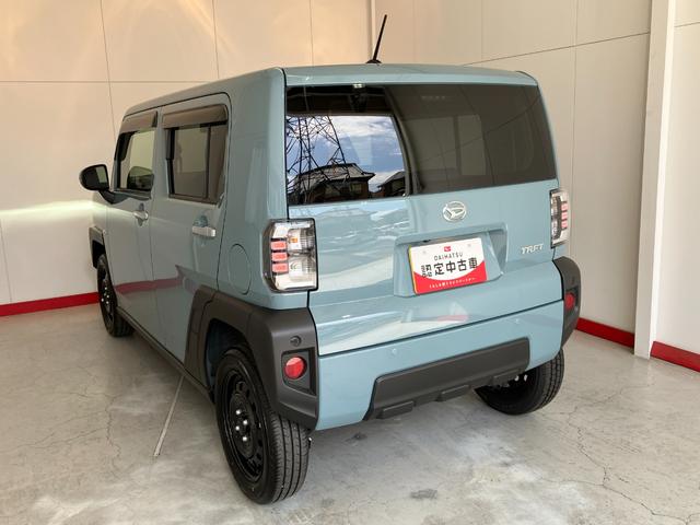 タフトＸワンオーナー　バックモニター対応カメラ　電動パーキングブレーキ　オートブレーキホールド　ＬＥＤヘッドランプ　オートライト　オートマチックハイビーム　スマートキー　取扱説明書　メンテナンスノート（香川県）の中古車