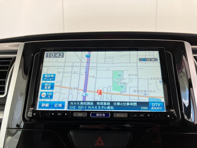 タントＸターボ　ＳＡIIIワンオーナー　ターボ　純正ナビ　純正ＥＴＣ　バックモニター　左側パワースライドドア　運転席シートヒーター　社外１４インチアルミホイール　スマアシＩＩＩ　スマートキー　取扱説明書　メンテナンスノート（香川県）の中古車