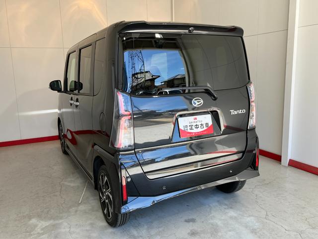 タントカスタムＸワンオーナー　バックモニター対応カメラ　両側電動スライドドア　運転席・助手席シートヒーター　電動パーキングブレーキ　オートブレーキホールド　ＬＥＤヘッドランプ　純正１４インチアルミホイール　スマアシ（香川県）の中古車