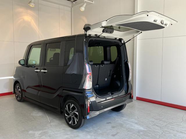 タントカスタムＸワンオーナー　バックモニター対応カメラ　両側電動スライドドア　運転席・助手席シートヒーター　電動パーキングブレーキ　オートブレーキホールド　ＬＥＤヘッドランプ　純正１４インチアルミホイール　スマアシ（香川県）の中古車