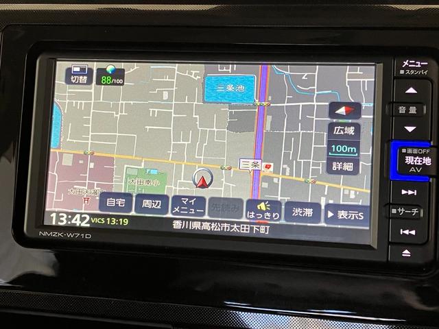 トールＧワンオーナー　純正ナビ　社外ナビ　純正ドライブレコーダー　バックモニター　両側パワースライドドア　ＬＥＤヘッドランプ　スマアシ　スマートキー　アイドリングストップ　取扱説明書　メンテナンスノート（香川県）の中古車