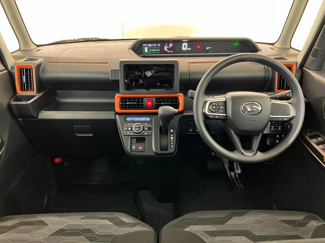 タントファンクロスワンオーナー　バックモニター対応カメラ　運転席・助手席シートヒーター　両側パワースライドドア　ＬＥＤヘッドランプ　電動パーキングブレーキ　オートブレーキホールド　純正１４インチアルミホイール　スマアシ（香川県）の中古車