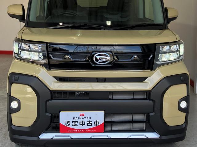 タントファンクロスワンオーナー　バックモニター対応カメラ　運転席・助手席シートヒーター　両側パワースライドドア　ＬＥＤヘッドランプ　電動パーキングブレーキ　オートブレーキホールド　純正１４インチアルミホイール　スマアシ（香川県）の中古車