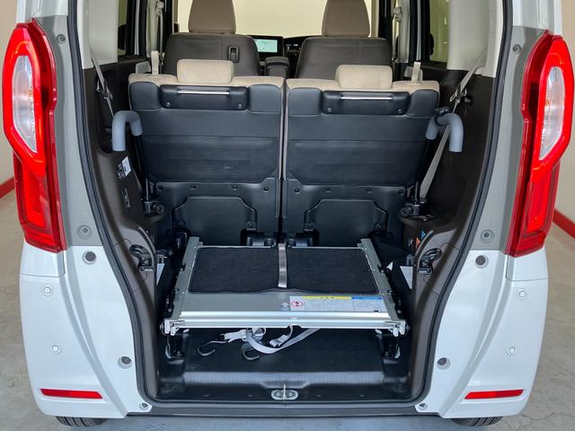 Ｎ−ＢＯＸＬ・スロープワンオーナー　福祉車両　純正ナビ　純正ＥＴＣ　バックモニター　アダプティブクルーズコントロール　運転席・助手席シートヒーター　左側パワースライドドア　ＬＥＤヘッドランプ　アイドリングストップ（香川県）の中古車