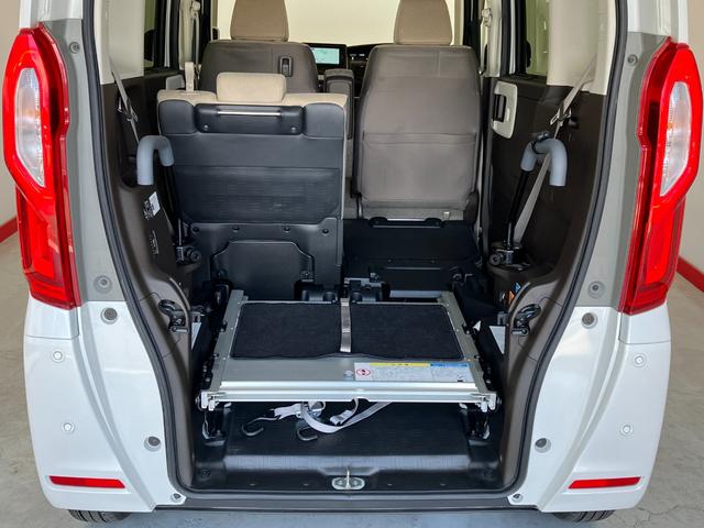Ｎ−ＢＯＸＬ・スロープワンオーナー　福祉車両　純正ナビ　純正ＥＴＣ　バックモニター　アダプティブクルーズコントロール　運転席・助手席シートヒーター　左側パワースライドドア　ＬＥＤヘッドランプ　アイドリングストップ（香川県）の中古車