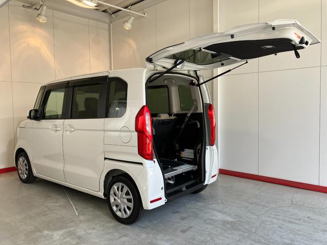 Ｎ−ＢＯＸＬ・スロープワンオーナー　福祉車両　純正ナビ　純正ＥＴＣ　バックモニター　アダプティブクルーズコントロール　運転席・助手席シートヒーター　左側パワースライドドア　ＬＥＤヘッドランプ　アイドリングストップ（香川県）の中古車
