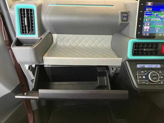 タントＸセレクションワンオーナー　純正ナビ　バックモニター　左側パワースライドドア　運転席・助手席シートヒーター　スマアシ　ＬＥＤヘッドランプ　スマートキー　アイドリングストップ　取扱説明書　メンテナンスノート（香川県）の中古車