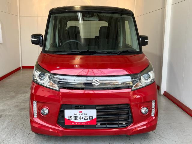 スペーシアカスタムＸＳリミテッド純正ナビ　純正ＥＴＣ　両側パワースライドドア　ＨＩＤ　純正１４インチアルミホイール　運転席・助手席シートヒーター　アイドリングストップ　スマートキー　取扱説明書　メンテナンスノート（香川県）の中古車
