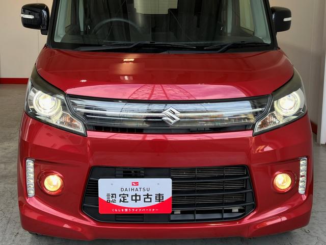 スペーシアカスタムＸＳリミテッド純正ナビ　純正ＥＴＣ　両側パワースライドドア　ＨＩＤ　純正１４インチアルミホイール　運転席・助手席シートヒーター　アイドリングストップ　スマートキー　取扱説明書　メンテナンスノート（香川県）の中古車