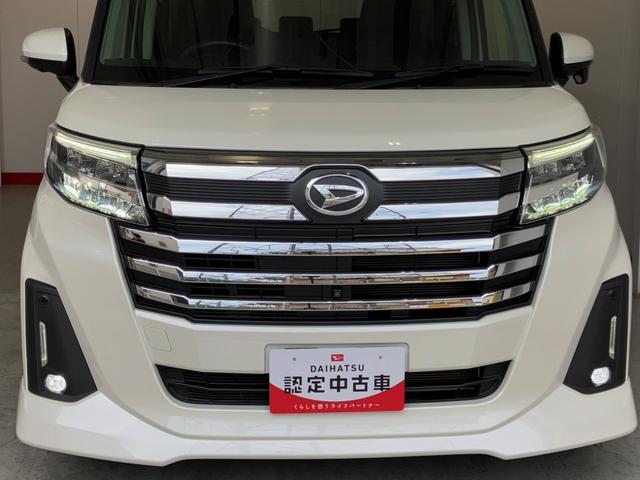 トールカスタムＧパノラマモニター対応カメラ　アダプティブクルーズコントロール　両側パワースライドドア　電動パーキングブレーキ　オートブレーキホールド　スマアシ　ＬＥＤヘッドランプ　アイドリングストップ　スマートキー（香川県）の中古車