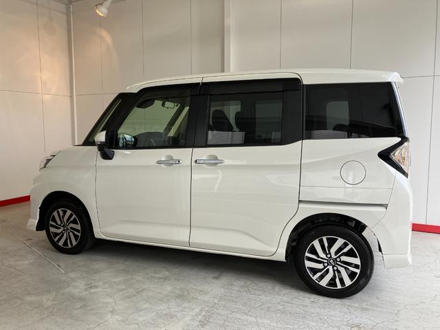トールカスタムＧパノラマモニター対応カメラ　アダプティブクルーズコントロール　両側パワースライドドア　電動パーキングブレーキ　オートブレーキホールド　スマアシ　ＬＥＤヘッドランプ　アイドリングストップ　スマートキー（香川県）の中古車