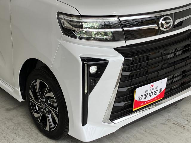 タントカスタムＸワンオーナー　パノラマモニター対応カメラ　運転席・助手席シートヒーター　両側パワースライドドア　スマアシ　電動パーキングブレーキ　オートブレーキホールド　ＬＥＤヘッドランプ　スマートキー（香川県）の中古車
