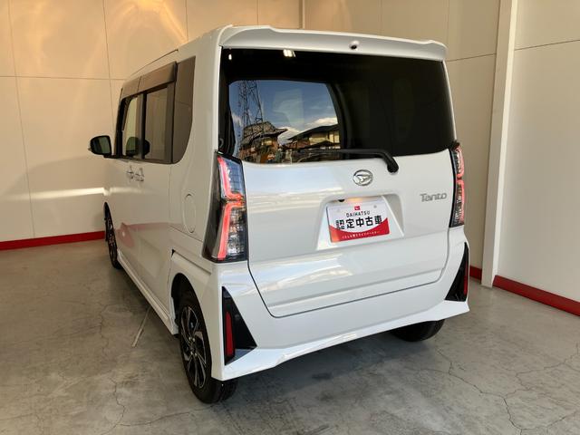 タントカスタムＸ　　オーディオレス／アルミ／スマアシワンオーナー　オーディオレス　バックモニター対応カメラ　両側パワースライドドア　運転席・助手席シートヒーター　電動パーキングブレーキ　オートブレーキホールド純正１４インチアルミホイール　電動格納ミラー（香川県）の中古車