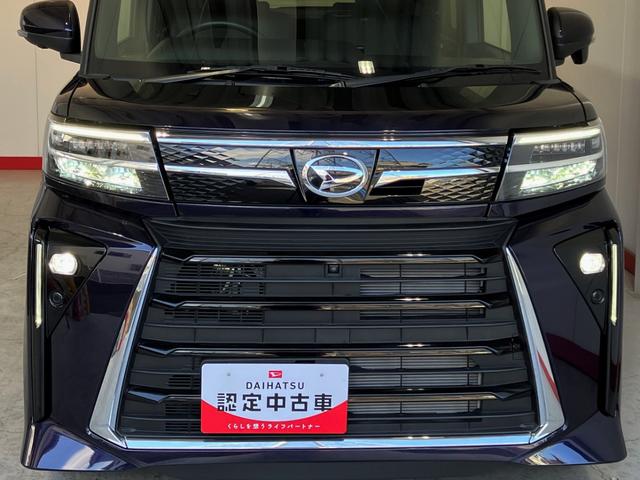 タントカスタムＲＳ　　ターボ／ナビ／前後ドラレコ／パノラマモニターターボ　純正ナビ　純正前後ドライブレコーダー　パノラマモニター　Ｂｌｕｅｔｏｏｔｈ接続　両側パワースライドドア　電動パーキングブレーキ　運転席・助手席シートヒーター　純正１５インチアルミホイール（香川県）の中古車