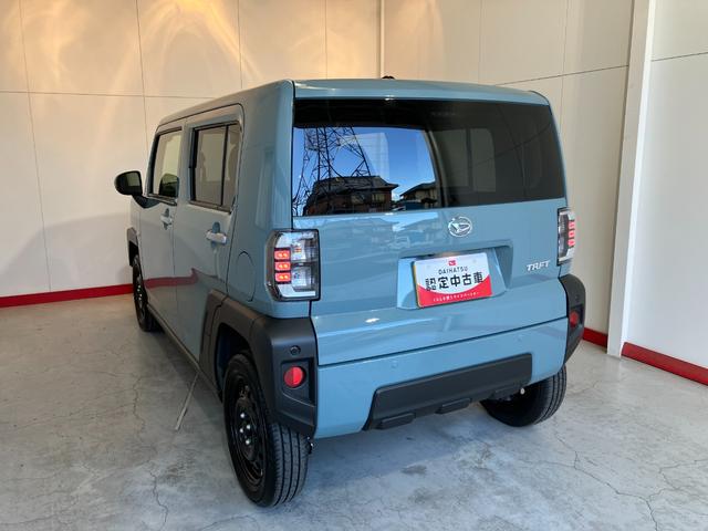 タフトＸ　　オーディオレス／ＬＥＤヘッドランプ／スマアシワンオーナー　オーディオレス　バックモニター対応カメラ　電動パーキングブレーキ　オートブレーキホールド　ＬＥＤヘッドランプ　オートライト　オートマチックハイビーム　アイドリングストップ　電動格納ミラー（香川県）の中古車