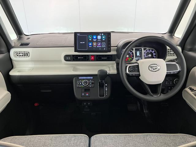 ムーヴキャンバスストライプスG ディスプレイオーディオ/バックモニターワンオーナー 9インチスマホ連携ディスプレイオーディオ バックモニター Bluetooth接続 両側パワースライドドア 電動パーキングブレーキ 運転席・助手席シートヒーター ホッとカップホルダー(香川県)の中古車