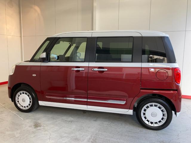 ムーヴキャンバスストライプスG オーディオレス/LEDヘッドランプワンオーナー オーディオレス バックモニター対応カメラ 両側パワースライドドア 電動パーキングブレーキ オートブレーキホールド ホッとカップホルダー 運転席・助手席シートヒーター スマートキー(香川県)の中古車