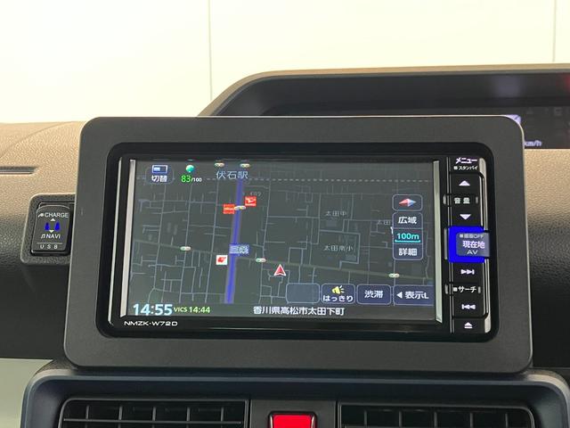 タントX ナビ/ドラレコ/Bluetooth接続ワンオーナー 純正ナビ 純正ドライブレコーダー パノラマモニター 左側パワースライドドア Bluetooth接続 運転席・助手席シートヒーター 電動格納ミラー LEDヘッドランプ スマートキー(香川県)の中古車