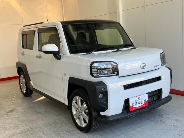 タフトＧ　ナビ／ＥＴＣ／ドラレコ／Ｂｌｕｅｔｏｏｔｈ接続ワンオーナー　純正ナビ　純正ＥＴＣ　純正ドライブレコーダー　パノラマモニター　電動パーキングブレーキ　Ｂｌｕｅｔｏｏｔｈ接続　運転席・助手席シートヒーター　純正１５インチアルミホイール　スマートキー（香川県）の中古車