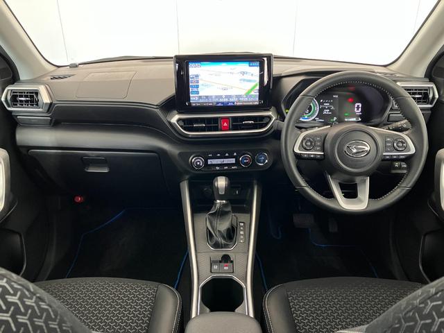 ロッキープレミアムＧ　ＨＥＶ　ナビ／ＥＴＣ／ドラレコ／アルミワンオーナー　純正ナビ　純正ＥＴＣ　純正ドライブレコーダー　パノラマモニター　アダプティブクルーズコントロール　Ｂｌｕｅｔｏｏｔｈ接続　運転席・助手席シートヒーター　電動パーキングブレーキ（香川県）の中古車