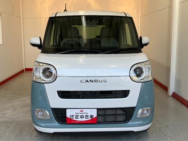 ムーヴキャンバスストライプスＧターボ　ナビ／ＥＴＣ／ドラレコターボ　純正ナビ　純正ＥＴＣ　純正ドライブレコーダー　パノラマモニター　アダプティブクルーズコントロール　ホッとカップホルダー　両側パワースライドドア　運転席・助手席シートヒーター　スマートキー（香川県）の中古車