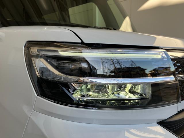 タントカスタムＸ　オーディオレス／アルミワンオーナー　オーディオレス　バックモニター対応カメラ　電動パーキングブレーキ　両側パワースライドドア　運転席・助手席シートヒーター　純正１４インチアルミホイール　ＬＥＤヘッドランプ　スマートキー（香川県）の中古車