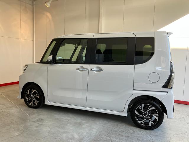 タントカスタムＸ　オーディオレス／アルミワンオーナー　オーディオレス　バックモニター対応カメラ　電動パーキングブレーキ　両側パワースライドドア　運転席・助手席シートヒーター　純正１４インチアルミホイール　ＬＥＤヘッドランプ　スマートキー（香川県）の中古車