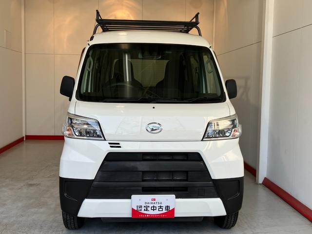 ハイゼットカーゴデラックスSAIII ナビ/ETC/ドラレコワンオーナー 純正ナビ 純正ETC 純正ドライブレコーダー スマアシIII Bluetooth接続 LEDヘッドランプ 両側スライドドア キーレスエントリー ルーフキャリア 取扱説明書(香川県)の中古車
