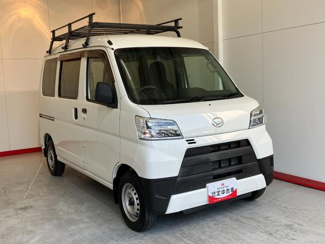 ハイゼットカーゴデラックスSAIII ナビ/ETC/ドラレコワンオーナー 純正ナビ 純正ETC 純正ドライブレコーダー スマアシIII Bluetooth接続 LEDヘッドランプ 両側スライドドア キーレスエントリー ルーフキャリア 取扱説明書(香川県)の中古車