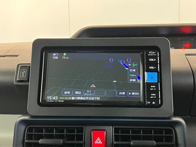 タントＸ　ナビ／Ｂｌｕｅｔｏｏｔｈ接続ワンオーナー　純正ナビ　バックモニター　Ｂｌｕｅｔｏｏｔｈ接続　両側パワースライドドア　運転席・助手席シートヒーター　ＬＥＤヘッドランプ　電動パーキングブレーキ　オートブレーキホールド　スマートキー（香川県）の中古車