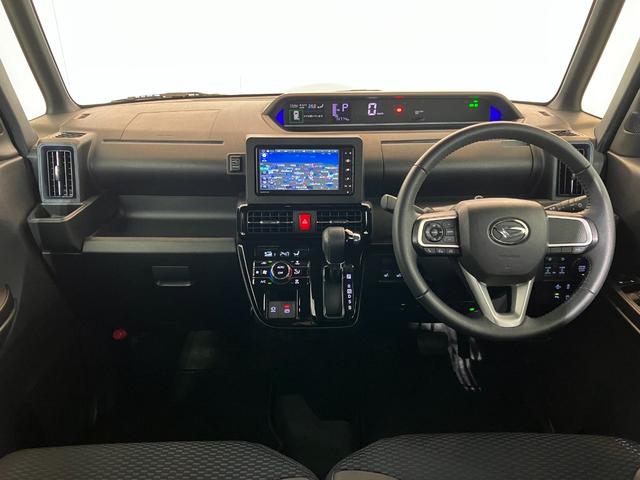 タントカスタムＲＳ　ターボ／ナビ／ＥＴＣ／ドラレコ／アルミターボ　純正ナビ　純正ＥＴＣ　純正ドライブレコーダー　パノラマモニター　両側パワースライドドア　運転席・助手席シートヒーター　Ｂｌｕｅｔｏｏｔｈ接続　純正１５インチアルミホイール　スマートキー（香川県）の中古車