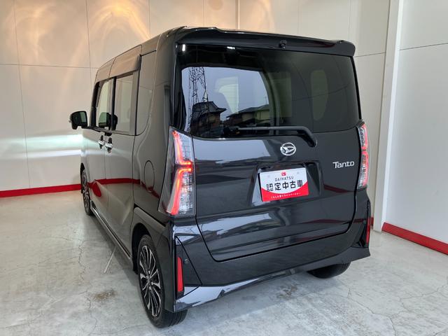 タントカスタムＲＳ　ターボ／ナビ／ＥＴＣ／ドラレコ／アルミターボ　純正ナビ　純正ＥＴＣ　純正ドライブレコーダー　パノラマモニター　両側パワースライドドア　運転席・助手席シートヒーター　Ｂｌｕｅｔｏｏｔｈ接続　純正１５インチアルミホイール　スマートキー（香川県）の中古車