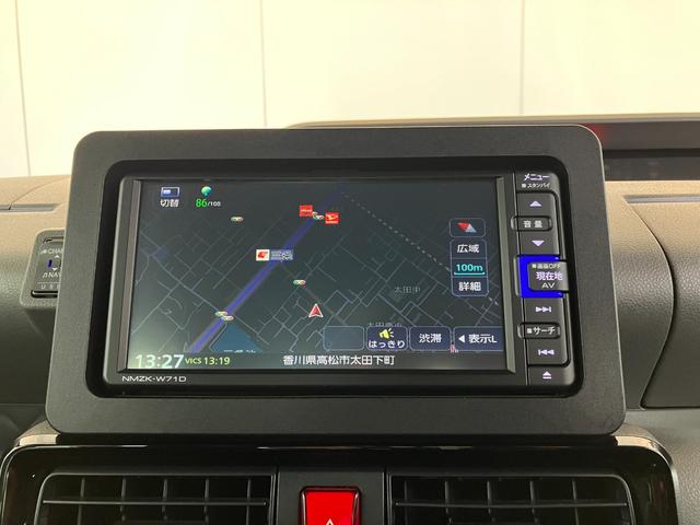 タントカスタムＸセレクション　ナビ／ＥＴＣ／ドラレコワンオーナー　純正ナビ　純正ＥＴＣ　純正ドライブレコーダー　バックモニター　両側パワースライドドア　運転席・助手席シートヒーター　Ｂｌｕｅｔｏｏｔｈ接続　スマートキー　純正１４インチアルミホイール（香川県）の中古車