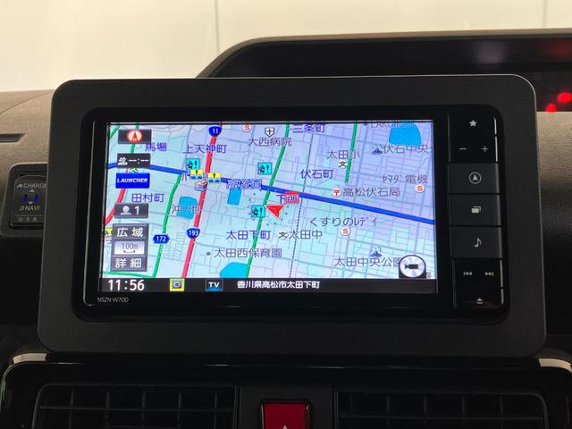 タントカスタムＸ　ナビ／ＥＴＣ／ドラレコ／アルミワンオーナー　純正ナビ　純正ＥＴＣ　純正ドライブレコーダー　バックモニター　両側パワースライドドア　運転席・助手席シートヒーター　Ｂｌｕｅｔｏｏｔｈ接続　スマートキー　純正１４インチアルミホイール（香川県）の中古車