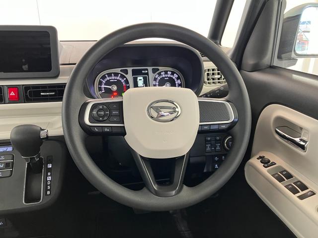 ムーヴキャンバスストライプスＧ　オーディオレス／フロントシートヒーターワンオーナー　オーディオレス　バックモニター対応カメラ　両側パワースライドドア　運転席・助手席シートヒーター　ホッとカップホルダー　ＬＥＤヘッドランプ　電動格納ミラー　スマートキー（香川県）の中古車