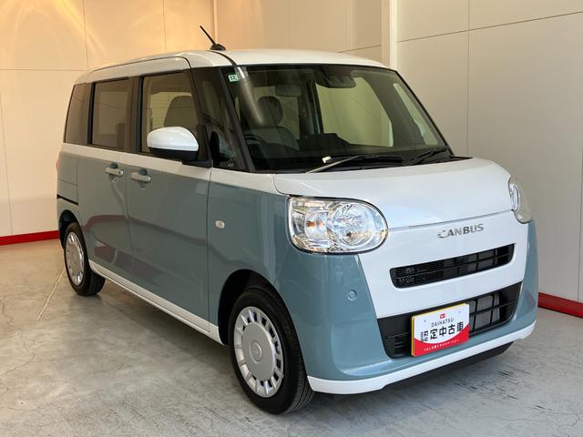 ムーヴキャンバスストライプスＸ　オーディオレス／ＵＳＢ入力端子ワンオーナー　オーディオレス　両側パワースライドドア　ハロゲンヘッドライト　オートライト　オートマチックハイビーム　電動格納ミラー　スマートキー　ＵＳＢ入力端子　取扱説明書　メンテナンスノート（香川県）の中古車