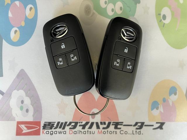 ムーヴキャンバスストライプスＸ　オーディオレス／ＵＳＢ入力端子ワンオーナー　オーディオレス　両側パワースライドドア　ハロゲンヘッドライト　オートライト　オートマチックハイビーム　電動格納ミラー　スマートキー　ＵＳＢ入力端子　取扱説明書　メンテナンスノート（香川県）の中古車