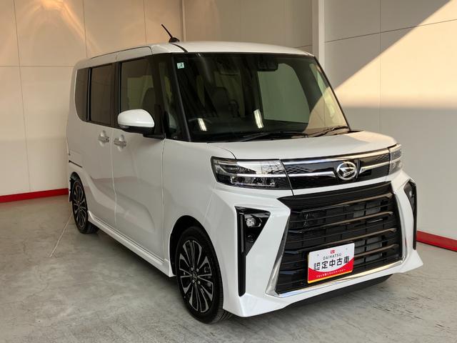 タントカスタムＲＳ　ターボ／オーディオレス／アルミワンオーナー　ターボ　オーディオレス　バックモニター対応カメラ　両側パワースライドドア　運転席・助手席シートヒーター　ＬＥＤヘッドランプ　電動パーキングブレーキ　純正１５インチアルミホイール（香川県）の中古車