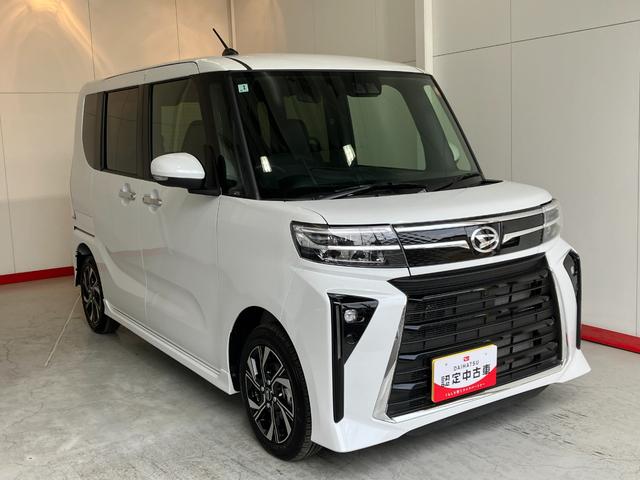 タントカスタムＸ　オーディオレス／アルミワンオーナー　オーディオレス　バックモニター対応カメラ　両側パワースライドドア　電動パーキングブレーキ　オートブレーキホールド　運転席・助手席シートヒーター　純正１４インチアルミホイール　スマートキー（香川県）の中古車