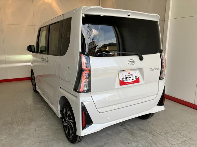 タントカスタムＸ　オーディオレス／アルミワンオーナー　オーディオレス　バックモニター対応カメラ　両側パワースライドドア　電動パーキングブレーキ　オートブレーキホールド　運転席・助手席シートヒーター　純正１４インチアルミホイール　スマートキー（香川県）の中古車
