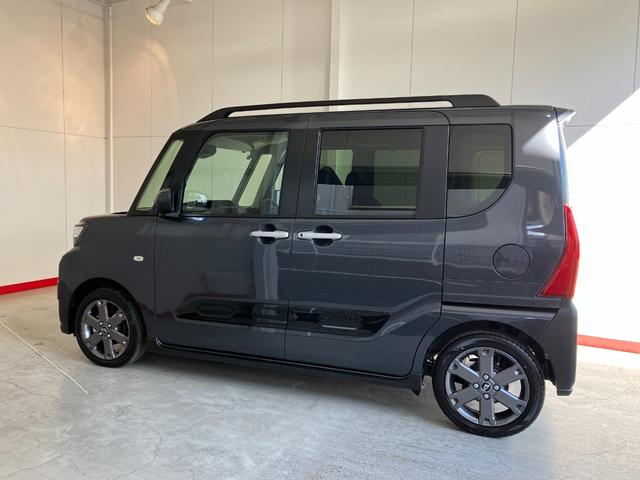 タントファンクロスターボ　オーディオレス／アルミワンオーナー　ターボ　オーディオレス　バックモニター対応カメラ　電動パーキングブレーキ　運転席・助手席シートヒーター　両側パワースライドドア　純正１５インチアルミホイール　ＵＳＢ入力端子（香川県）の中古車