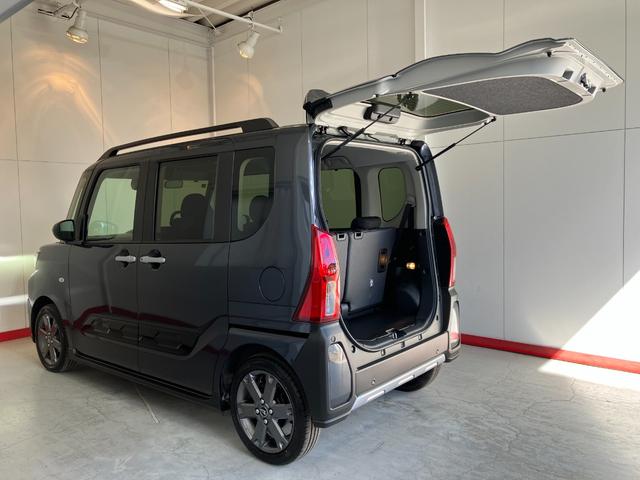 タントファンクロスターボ　オーディオレス／アルミワンオーナー　ターボ　オーディオレス　バックモニター対応カメラ　電動パーキングブレーキ　運転席・助手席シートヒーター　両側パワースライドドア　純正１５インチアルミホイール　ＵＳＢ入力端子（香川県）の中古車