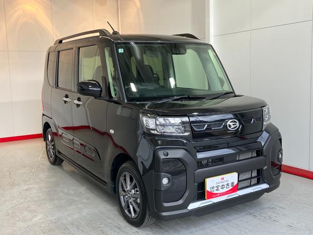 タントファンクロス　オーディオレス／アルミワンオーナー　オーディオレス　バックモニター対応カメラ　電動パーキングブレーキ　運転席・助手席シートヒーター　両側パワースライドドア　ＬＥＤヘッドランプ　純正１４インチアルミホイール　スマートキー（香川県）の中古車